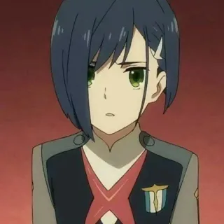 ✨ Ichigo Darling in the Franxx 动漫, 角色, 莓, Darling in the Franxx telegram sticker