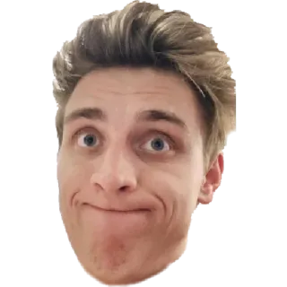 😶 pessoa, rosto, homem, retrato whatsapp sticker