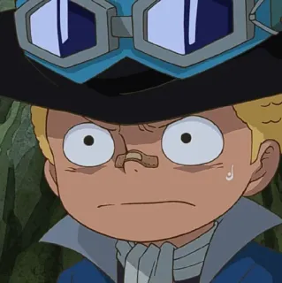 🔥 Sabo One Piece Anime, Personagem, Sabo, One Piece, Pirata, Lutador telegram sticker