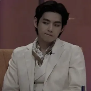 🚬 V K-pop, BTS, Певец, Айдол, Знаменитость, Корейский telegram sticker