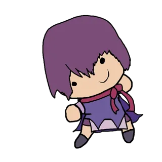 😊 sticker, cartoon, personage, schattig, illustratie telegram sticker