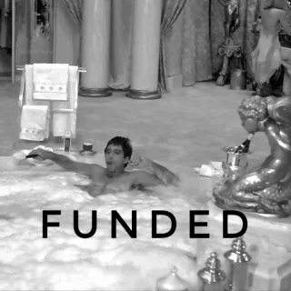 🏆 Tony Montana Scarface FUNDED whatsapp sticker