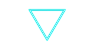 💠 triangle, neon, shape, abstract, modern telegram sticker