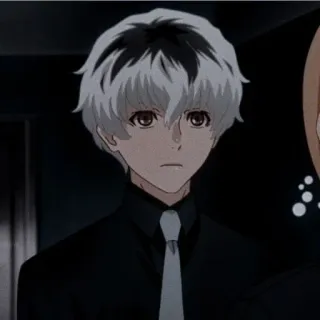 🙃 Ken Kaneki Tokyo Ghoul Anime, Manga, Tokyo Ghoul, Ken Kaneki, Ghoul, Charakter whatsapp sticker