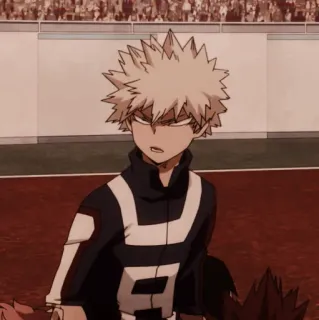 🧚 Bakugo My Hero Academia Anime, My Hero Academia, Bakugo, Personaje, Manga whatsapp sticker