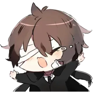 ✨ Chibi, Anime, Personaje, Manga, Lindo, Pegatina telegram sticker