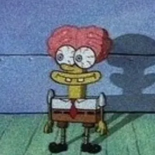 🧽 Spongebob, Hoạt hình, Nhân vật, Hài hước, Meme telegram sticker