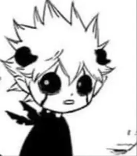🌟 Asta Black Clover Аниме, Манга, Демон, Чиби, Аста, Black Clover telegram sticker