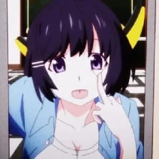 🧿 Anime, Cartoon, Mädchen, Figur, Animation, Illustration telegram sticker