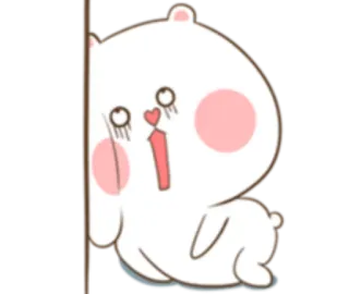 😱 грустный, плачущий, мультфильм, милый, персонаж, стикер telegram sticker
