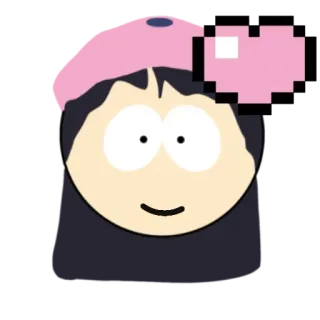 🌟 Stan Marsh South Park サウスパーク, スタン・マーシュ, アニメ, キャラクター, 面白い telegram sticker