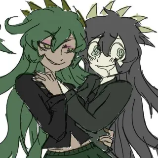 🍬 Anime, Filles, Dessin animé, Personnages telegram sticker