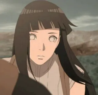 🌟 Hinata Hyuga Naruto Anime, Hinata, Naruto, Hyuga, Byakugan, Ninja, Personaggio femminile telegram sticker