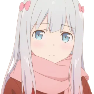 Sagiri (by @antohachan) telegram stickers