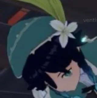 ✨ Venti Genshin Impact ventis venti, genshin impact, anime, karakter telegram sticker