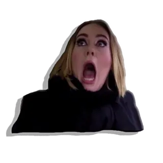 😵 chocado, surpreso, medo, boca aberta, grito telegram sticker