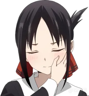 🧏‍♀ Kaguya Shinomiya Kaguya-sama: Love Is War Аниме, Кагуя, Кагуя-сама, Любовь это война, Синомия, Милый, Манга telegram sticker