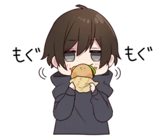 Menhera-kun.3 @bistic telegram stickers