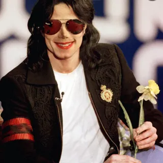 🤗 Michael Jackson 歌手, 音乐家, 流行明星, 名人 telegram sticker
