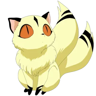 👀 Kirara InuYasha Anime, Gato, Demonio, InuYasha, Kirara whatsapp sticker