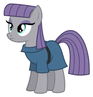 😐 My Little Pony, pony, cartoon, animated, animal, horse telegram sticker