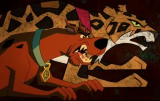 👹 Scooby Doo cartoon, dog, jaguar, angry, Scooby Doo telegram sticker