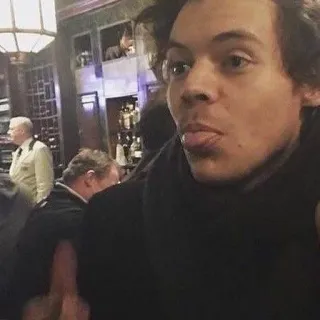 🤪 Harry Styles Harry Styles, singer, celebrity, portrait, funny telegram sticker