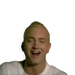 😆 Eminem rapper, singer, performer, music telegram sticker