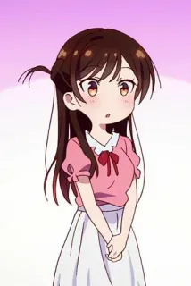 ❤️ Chizuru Ichinose Rent-A-Girlfriend Anime, Fille, Mignon, Rent-a-Girlfriend, Chizuru Ichinose whatsapp sticker