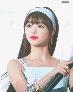 ✨ koreanka, kobieta, piosenkarka, idolka, portret, uroda whatsapp sticker