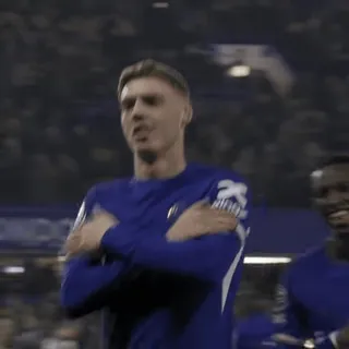 🔵 Cole Palmer Chelsea FC INFINITE ATHLETE whatsapp sticker