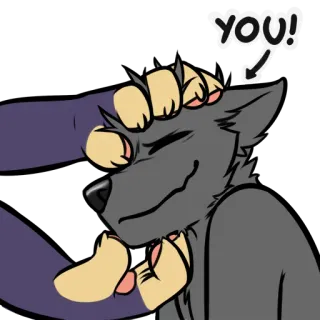 🤞 YOU! telegram sticker