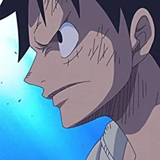 🔥 Luffy One Piece Anime, One Piece, Luffy, Personagem, Mangá telegram sticker