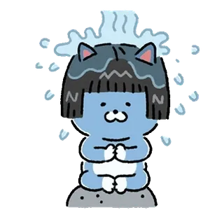 💬 mono, personaje, animal, gracioso, kawaii, mascota telegram sticker