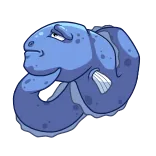 🤔 ryba, niebieski, zwierzę, stworzenie morskie, kreskówka, słodki telegram sticker