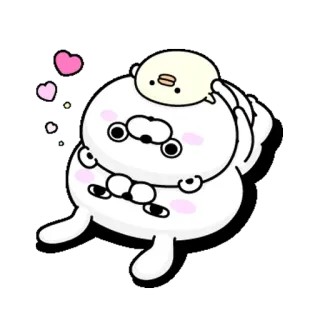💕 可愛い, カワイイ, 動物, 友情, 愛 telegram sticker