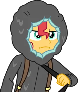 😐 漫画, キャラクター, パーカー whatsapp sticker