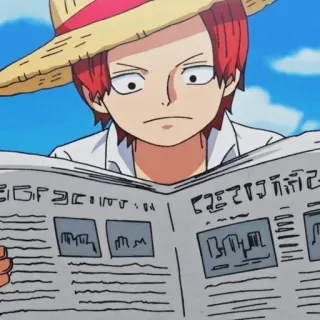 Akagami No Shanks whatsapp stickers