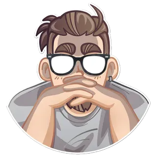 🌚 telegram sticker
