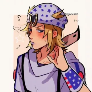 ✨ Johnny Joestar Jojo's Bizarre Adventure Anime, Jojo, Johnny Joestar, Fanart telegram sticker