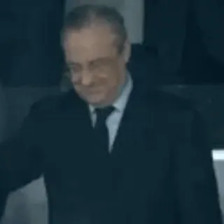 👍 Florentino Perez Real Madrid telegram sticker