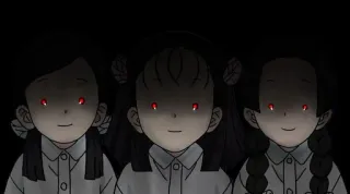💀 Anime, Ác quỷ, Kinh dị, Trẻ em, Ác độc, Đáng sợ, Rùng rợn telegram sticker