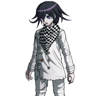 😰 Kokichi Oma Danganronpa Аниме, Манга, Danganronpa, Кокичи Ома, Видеоигра, Персонаж telegram sticker