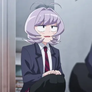 🥰 Najimi Osana Komi Can't Communicate アニメ, キャラクター, 長名なじみ, 古見さんは、コミュ症です。 telegram sticker