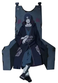 😒 Itachi Uchiha Naruto アニメ, ナルト, イタチ, うちは, 漫画, キャラクター, カートゥーン telegram sticker