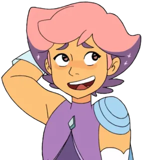 🤥 Glimmer She-Ra and the Princesses of Power cartoon, glimmer, she-ra, princess, animated, character telegram sticker