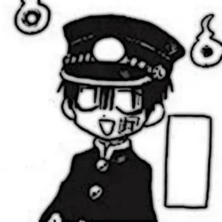 🔭 Hanako-kun Toilet-Bound Hanako-kun Anime, Manga, Toilet-Bound Hanako-kun, Hanako-kun, Surnaturel, École, Fantôme telegram sticker
