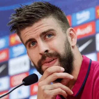 💙 Gerard Pique Gerard Pique, soccer player, athlete, football, Barcelona FC telegram sticker