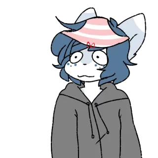 💖 Cartone animato, Anime, Personaggio, Arte, Illustrazione telegram sticker