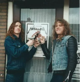 Metallica telegram stickers